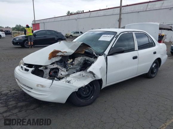 1999 Toyota Corolla VE with VIN 1NXBR12E8XZ183983, listed as a IAAI auction lot 41939004 with 137,431 mi miles and . Bid and sale history available at DreamBid. Image 2.