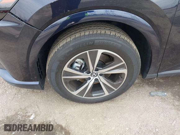 2025 Lexus RX 350 with VIN 2T2BAMCAXSC093390, listed as a IAAI auction lot 41843237 with 3,056 mi miles and . Bid and sale history available at DreamBid. Image 12.