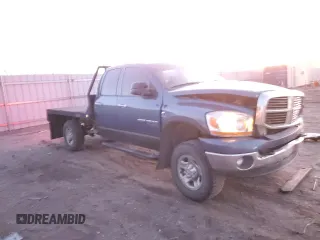 2006 Dodge Ram 3500 Laramie with VIN 3D7LX38C36G195160, listed as a Copart auction lot 83566884 with 246,401 mi miles and Salvage Title. Bid and sale history available at carsss.com. Image 4.