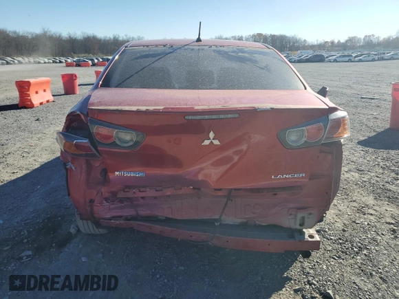 2015 Mitsubishi Lancer ES with VIN JA32U2FU1FU023922, listed as a Copart auction lot 80056044 with 72,880 mi miles and Salvage Title. Bid and sale history available at DreamBid. Image 6.