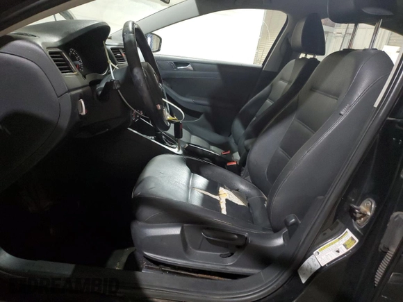 2012 Volkswagen Jetta SE with VIN 3VWDP7AJ1CM462465, listed as a Copart auction lot 59549635 with 238,393 mi miles and Salvage title. Bid and sale history available at DreamBid. Image 7.