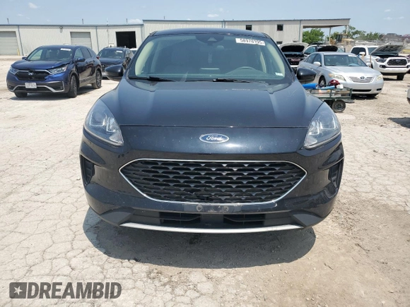 2020 Ford Escape SE with VIN 1FMCU0G63LUC01251, listed as a Copart auction lot 58978395 with 47,845 mi miles and Salvage title. Bid and sale history available at DreamBid. Image 5.