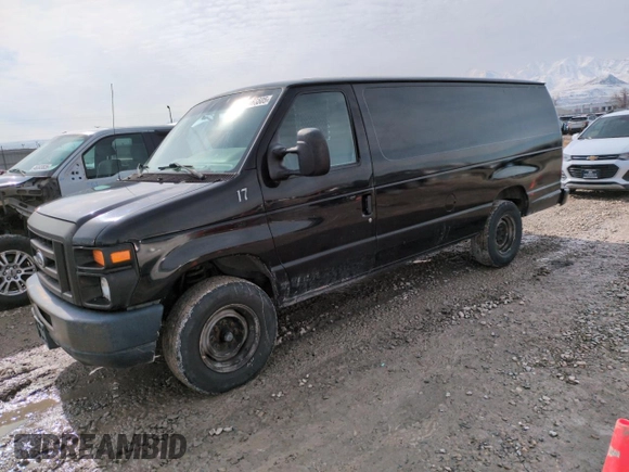 2012 Ford Econoline Cargo Super Duty Commercial with VIN 1FTSS3EL8CDB15093, listed as a Copart auction lot 46466605 with 263,217 mi miles and Salvage title. Bid and sale history available at DreamBid. Image 1.