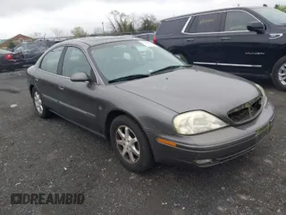 2002 Mercury Sable LS Premium with VIN 1MEFM55S32G620355, listed as a IAAI auction lot 41961390 with 165,204 mi miles. Bid and sale history available at carsss.com. Image 1.