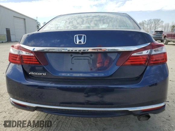 2017 Honda Accord Sedan LX with VIN 1HGCR2F3XHA085890, listed as a Copart auction lot 49334175 with 78,249 mi miles and Salvage Title. Bid and sale history available at carsss.com. Image 6.