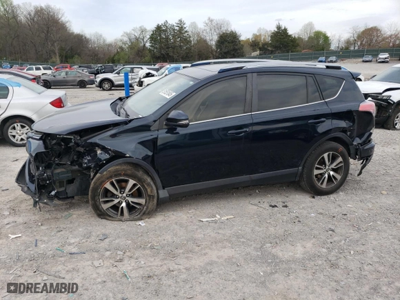 2017 Toyota RAV4 XLE with VIN JTMWFREV0HD102100, listed as a Copart auction lot 51551045 with 94,828 mi miles and Salvage Title. Bid and sale history available at carsss.com. Image 1.