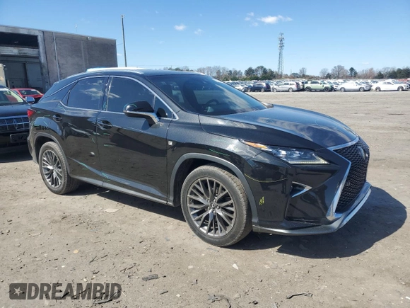 2019 Lexus RX 350 with VIN 2T2BZMCA7KC193018, listed as a Copart auction lot 50464015 with 90,667 mi miles and Salvage Title. Bid and sale history available at DreamBid. Image 4.