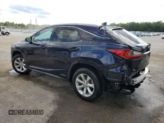 2016 Lexus RX 450h with VIN 2T2BGMCA2GC002702, listed as a Copart auction lot 55608805 with 149,056 mi miles and Salvage title. Bid and sale history available at DreamBid. Image 2.