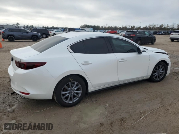 2024 Mazda 3 S with VIN 3MZBPAAM3RM435436, listed as a Copart auction lot 85861614 with 4,309 mi miles and Salvage Title. Bid and sale history available at DreamBid. Image 3.