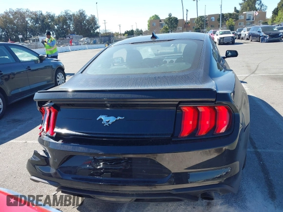 2022 Ford Mustang EcoBoost with VIN 1FA6P8TH4N5104366, listed as a IAAI auction lot 41657715 with 61,083 mi miles. Bid and sale history available at carsss.com. Image 16.