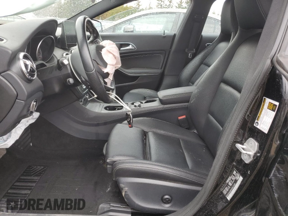 2017 Mercedes-Benz CLA 250 with VIN WDDSJ4GB9HN441005, listed as a Copart auction lot 54726455 with 90,306 mi miles and Salvage Title. Bid and sale history available at DreamBid. Image 7.
