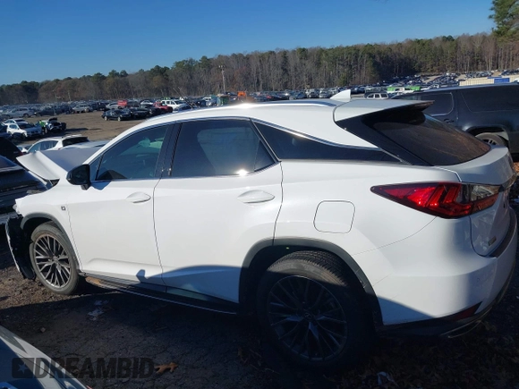 2022 Lexus RX with VIN 2T2YZMDA1NC314459, listed as a IAAI auction lot 41172293 with 49,883 mi miles. Bid and sale history available at carsss.com. Image 14.