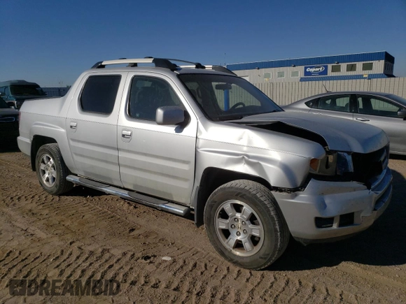 2009 Honda Ridgeline RTS with VIN 5FPYK16409B107553, listed as a Copart auction lot 73571794 with 171,458 mi miles and Salvage Title. Bid and sale history available at carsss.com. Image 4.