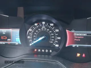 2019 Ford Fusion Titanium with VIN 3FA6P0K98KR179513, listed as a IAAI auction lot 41820059 with 112,155 mi miles. Bid and sale history available at carsss.com. Image 7.