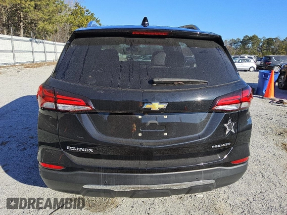 2023 Chevrolet Equinox Premier z VIN 3GNAXNEG3PL215430, wystawiony jako Copart lot #86351014 z przebiegiem 10 239 mil mil oraz Czysty tytuł • Clean title. Historia ofert i sprzedaży dostępna na DreamBid. Obrazek 6.