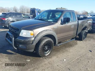 2005 Ford F-150 XL with VIN 1FTRF12245KC49536, listed as a IAAI auction lot 41666376 with 182,361 mi miles. Bid and sale history available at carsss.com. Image 17.