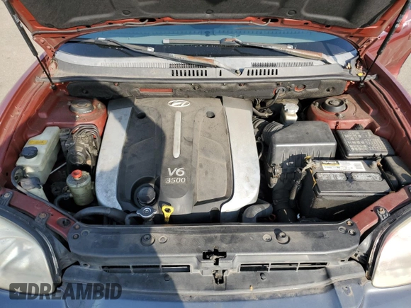 2005 Hyundai Santa Fe GLS with VIN KM8SC13E05U900292, listed as a Copart auction lot 72005604 with 121,849 mi miles and Salvage Title. Bid and sale history available at carsss.com. Image 14.