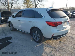 2020 Acura MDX with VIN 5J8YD4H37LL057166, listed as a IAAI auction lot 41782779 with 31,089 mi miles. Bid and sale history available at carsss.com. Image 3.