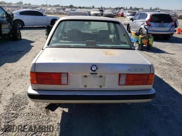 1987 BMW 3 Series 325 with VIN WBAAB5402H9699366, listed as a Copart auction lot 69994654 with 272,865 mi miles and Salvage Title. Bid and sale history available at carsss.com. Image 6.