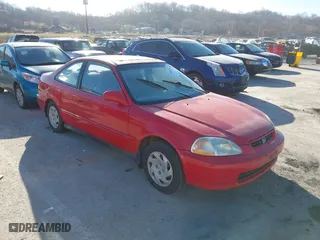 1996 Honda Civic EX with VIN 1HGEJ824XTL025638, listed as a IAAI auction lot 41692965 with 270,018 mi miles. Bid and sale history available at carsss.com. Image 1.