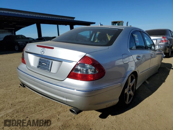 2009 Mercedes-Benz E-Class Sport 5.5L with VIN WDBUF72X19B360607, listed as a Copart auction lot 88750185 with 0 mi miles and Salvage Title. Bid and sale history available at carsss.com. Image 3.