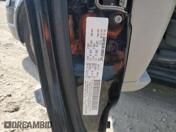 2010 Chrysler Town & Country Touring with VIN 2A4RR5DX4AR345325, listed as a Copart auction lot 47212185 with 162,402 mi miles and Non Repairable. Bid and sale history available at DreamBid. Image 12.