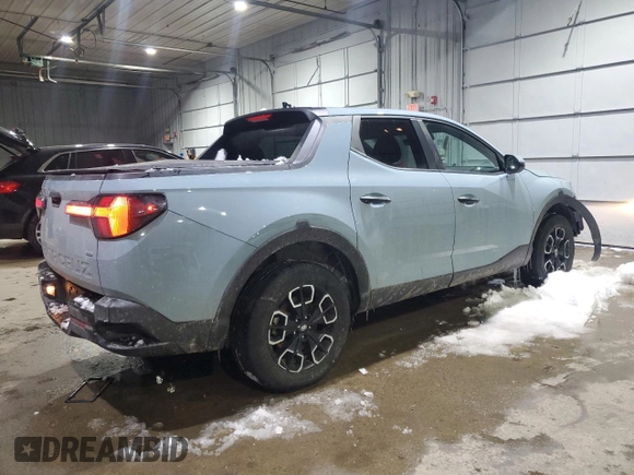 2023 Hyundai Santa Cruz SEL with VIN 5NTJBDAE6PH054563, listed as a Copart auction lot 45035535 with 27,329 mi miles and Salvage title. Bid and sale history available at DreamBid. Image 3.