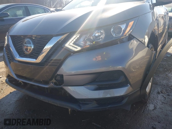 2020 Nissan Rogue Sport SL with VIN JN1BJ1CWXLW386085, listed as a IAAI auction lot 41573909 with 60,167 mi miles. Bid and sale history available at carsss.com. Image 6.