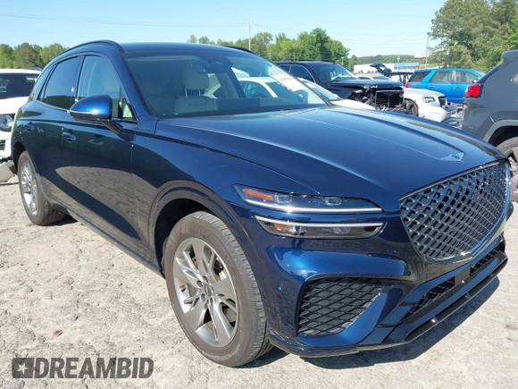 2023 Genesis GV70 Sport with VIN KMUMCDTC1PU083539, listed as a IAAI auction lot 42107968 with 21,169 mi miles and . Bid and sale history available at DreamBid. Image 1.