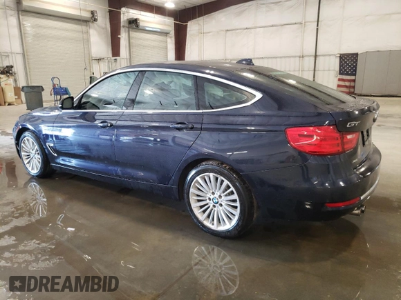 2015 BMW 3 Series 328i Gran Turismo xDrive with VIN WBA3X5C53FD561918, listed as a Copart auction lot 56798165 with 102,423 mi miles and Salvage title. Bid and sale history available at DreamBid. Image 2.