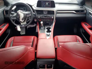 2020 Lexus RX 350 F Sport Performance with VIN 2T2YZMDA5LC223966, listed as a Copart auction lot 54944185 with 62,392 mi miles and Salvage title. Bid and sale history available at DreamBid. Image 8.