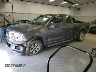 2015 Ford F-150 XLT with VIN 1FTEX1EP2FKE78172, listed as a Copart auction lot 51240735 with 91,812 mi miles and Salvage Title. Bid and sale history available at carsss.com. Image 1.