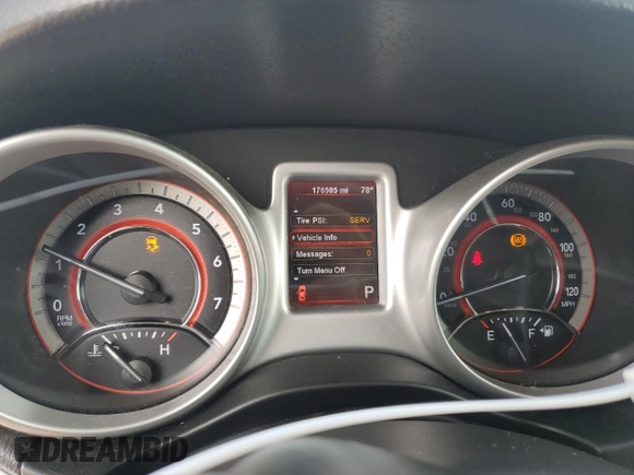 2012 Dodge Journey SXT with VIN 3C4PDCBGXCT331433, listed as a Copart auction lot 63907815 with 176,505 mi miles and Clean title. Bid and sale history available at DreamBid. Image 9.
