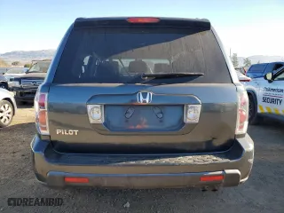 2006 Honda Pilot EX-L with RES with VIN 5FNYF18656B020609, listed as a Copart auction lot 42392465 with 80,521 mi miles and Salvage Title. Bid and sale history available at carsss.com. Image 6.