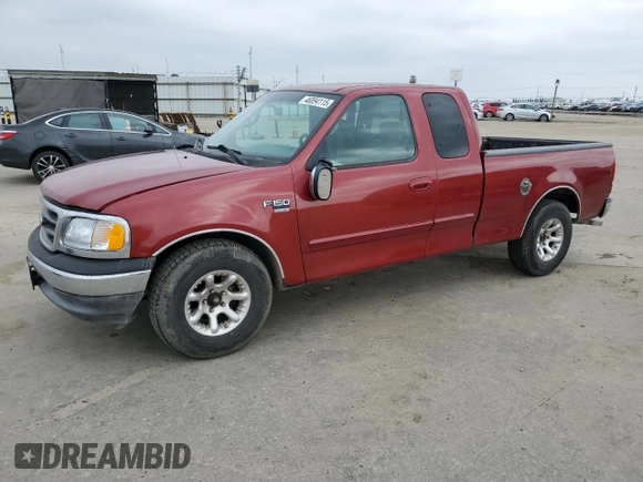 2002 Ford F-150 XL with VIN 1FTRX17W92KA57890, listed as a Copart auction lot 46894115 with 169,725 mi miles and Salvage Title. Bid and sale history available at carsss.com. Image 1.