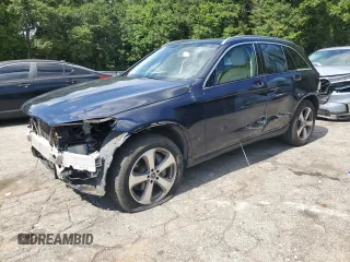 2018 Mercedes-Benz GLC 300 with VIN WDC0G4JBXJV057047, listed as a Copart auction lot 64453315 with 63,320 mi miles and Salvage title. Bid and sale history available at DreamBid. Image 1.