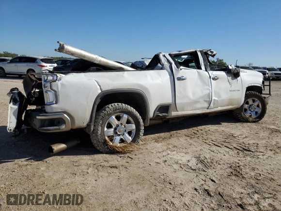 2024 Chevrolet Silverado 3500HD LTZ with VIN 2GC4YUEY4R1162778, listed as a Copart auction lot 72649414 with 0 mi miles and Non Repairable. Bid and sale history available at carsss.com. Image 3.