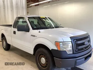 2013 Ford F-150 XL with VIN 1FTMF1CM3DKD43237, listed as a IAAI auction lot 42636389 with 164,975 mi miles and . Bid and sale history available at DreamBid. Image 1.
