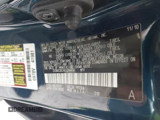 2011 Toyota Sienna LE AAS with VIN 5TDKK3DC4BS094456, listed as a IAAI auction lot 41956894 with 176,882 mi miles. Bid and sale history available at carsss.com. Image 9.