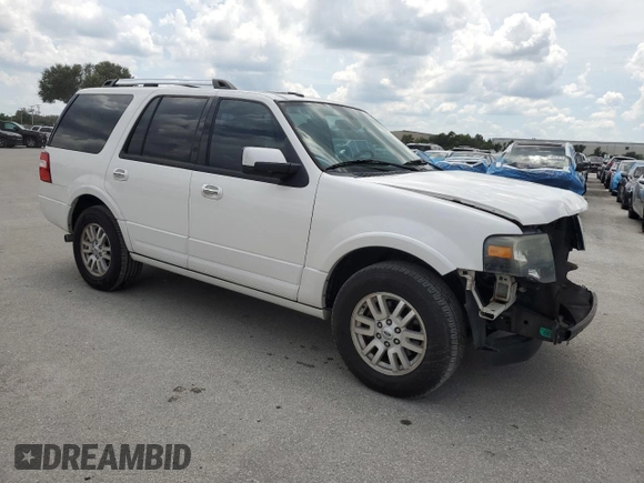 2012 Ford Expedition Limited with VIN 1FMJU1K52CEF67871, listed as a Copart auction lot 64082075 with 141,543 mi miles and Salvage title. Bid and sale history available at DreamBid. Image 4.