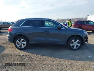 2020 Audi Q3 Premium with VIN WA1AECF37L1071150, listed as a IAAI auction lot 41698945 with 47,821 mi miles. Bid and sale history available at carsss.com. Image 12.