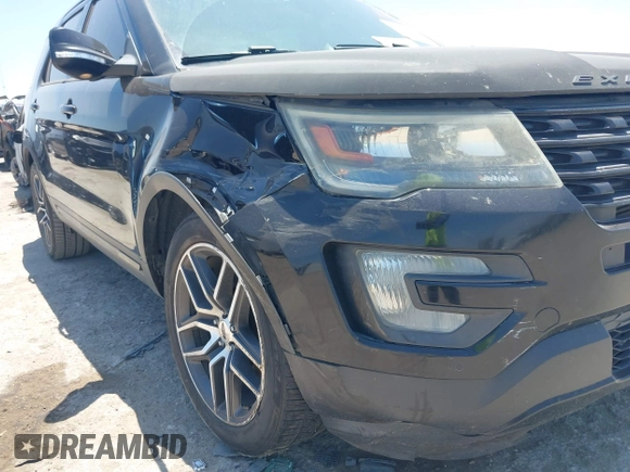 2016 Ford Explorer Sport with VIN 1FM5K8GTXGGB96458, listed as a IAAI auction lot 42224500 with 133,575 mi miles and . Bid and sale history available at DreamBid. Image 6.