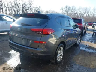 2019 Hyundai Tucson Value with VIN KM8J33A49KU860842, listed as a IAAI auction lot 41735224 with 57,197 mi miles. Bid and sale history available at carsss.com. Image 4.