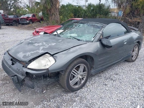 2003 Mitsubishi Eclipse GT with VIN 4A3AE55HX3E174745, listed as a IAAI auction lot 41303685 with 103,147 mi miles. Bid and sale history available at carsss.com. Image 2.