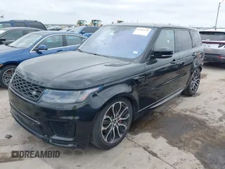 2019 Land Rover Range Rover Sport HSE Dynamic with VIN SALWV2SV0KA420637, listed as a IAAI auction lot 41484130 with 91,449 mi miles. Bid and sale history available at carsss.com. Image 2.