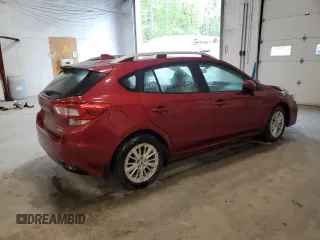 2017 Subaru Impreza Premium с VIN 4S3GTAD66H3727955, выставлен на аукционе Copart как лот 57263205 с пробегом 86 156 миль миль и Списание • Salvage title. История ставок и продаж доступна на DreamBid. Изображение 3.