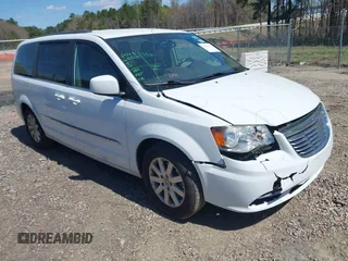 2014 Chrysler Town & Country Touring with VIN 2C4RC1BG9ER148966, listed as a IAAI auction lot 41886625 with 104,299 mi miles. Bid and sale history available at carsss.com. Image 1.