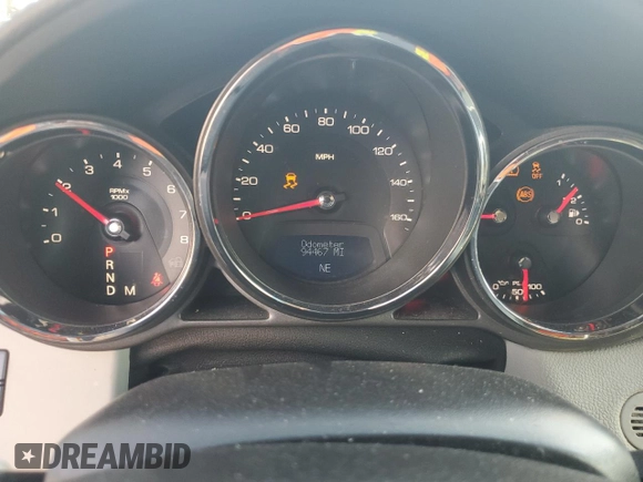 2013 Cadillac CTS Performance with VIN 1G6DK5E37D0158002, listed as a Copart auction lot 44213945 with 94,467 mi miles and Salvage Title. Bid and sale history available at DreamBid. Image 9.