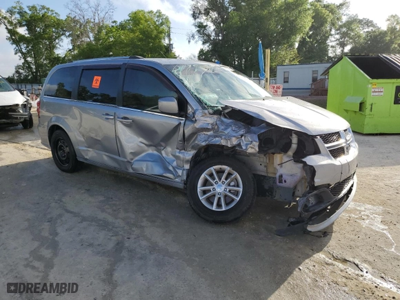 2019 Dodge Grand Caravan SXT with VIN 2C4RDGCGXKR748597, listed as a Copart auction lot 51679085 with 75,398 mi miles and Non Repairable. Bid and sale history available at carsss.com. Image 4.