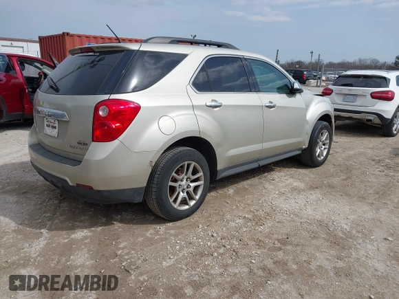 2013 Chevrolet Equinox LT z VIN 2GNFLNEK7D6393363, wystawiony jako IAAI lot #41836142 z przebiegiem 166 236 mil mil oraz . Historia ofert i sprzedaży dostępna na DreamBid. Obrazek 4.
